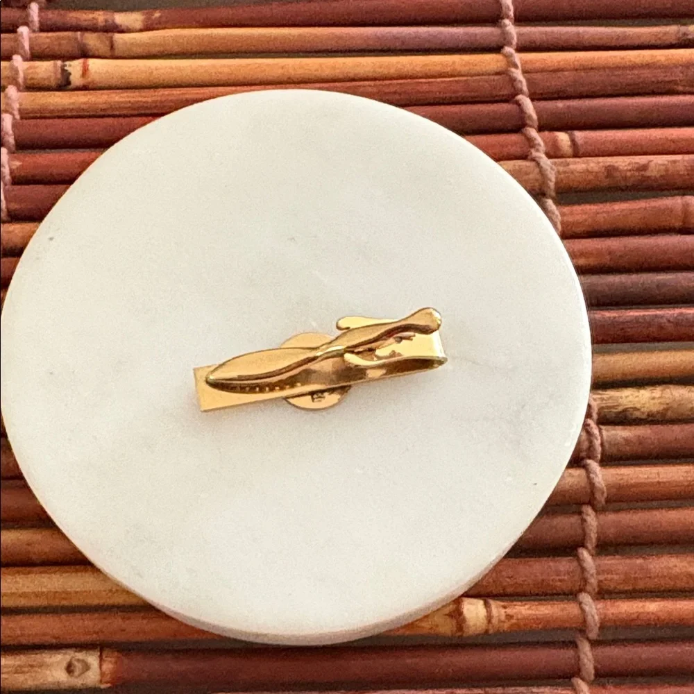 Gold Tone Tie Clip with Oral Robert’s Partner Logo